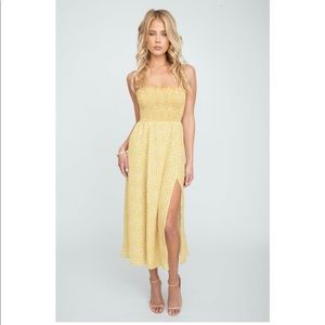 Resa Ashley MIDI Dress in Honeysuckle Poppy